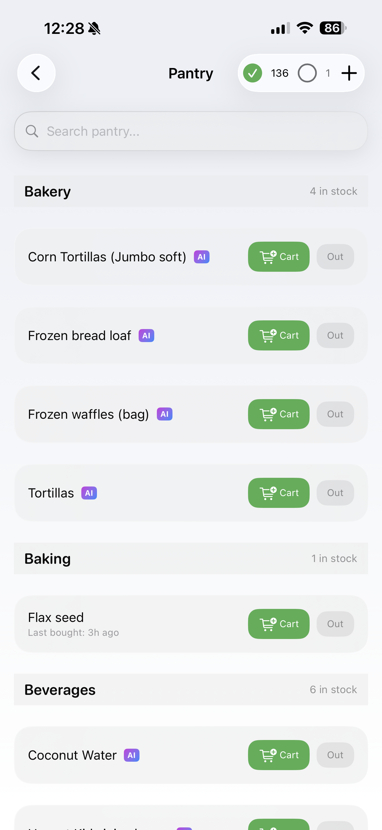 MagicList+ Pantry Management