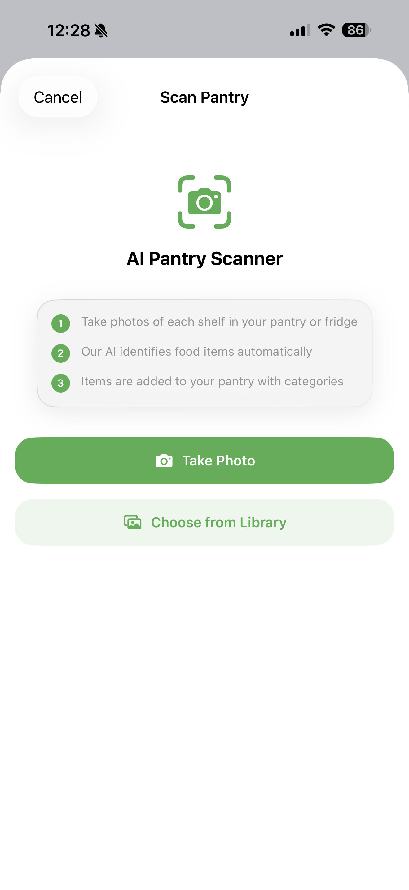 MagicList+ AI Pantry Scanner